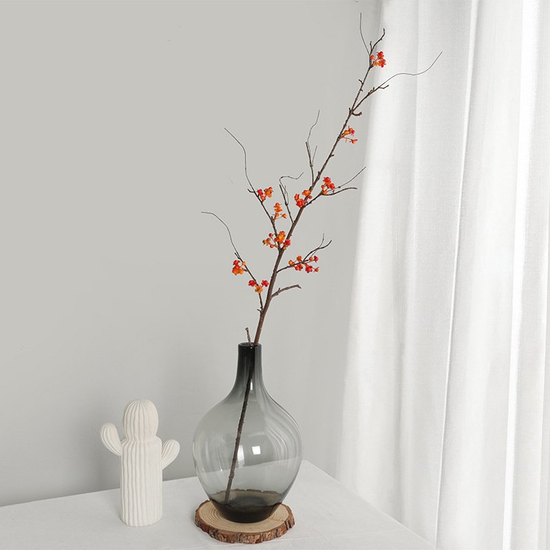 Hot saling Single 88cm snake vine fruit Artificial Flowers For Home Decoration