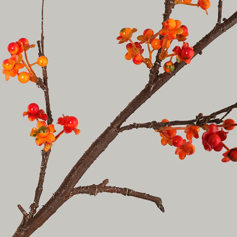 Hot saling Single 88cm snake vine fruit Artificial Flowers For Home Decoration
