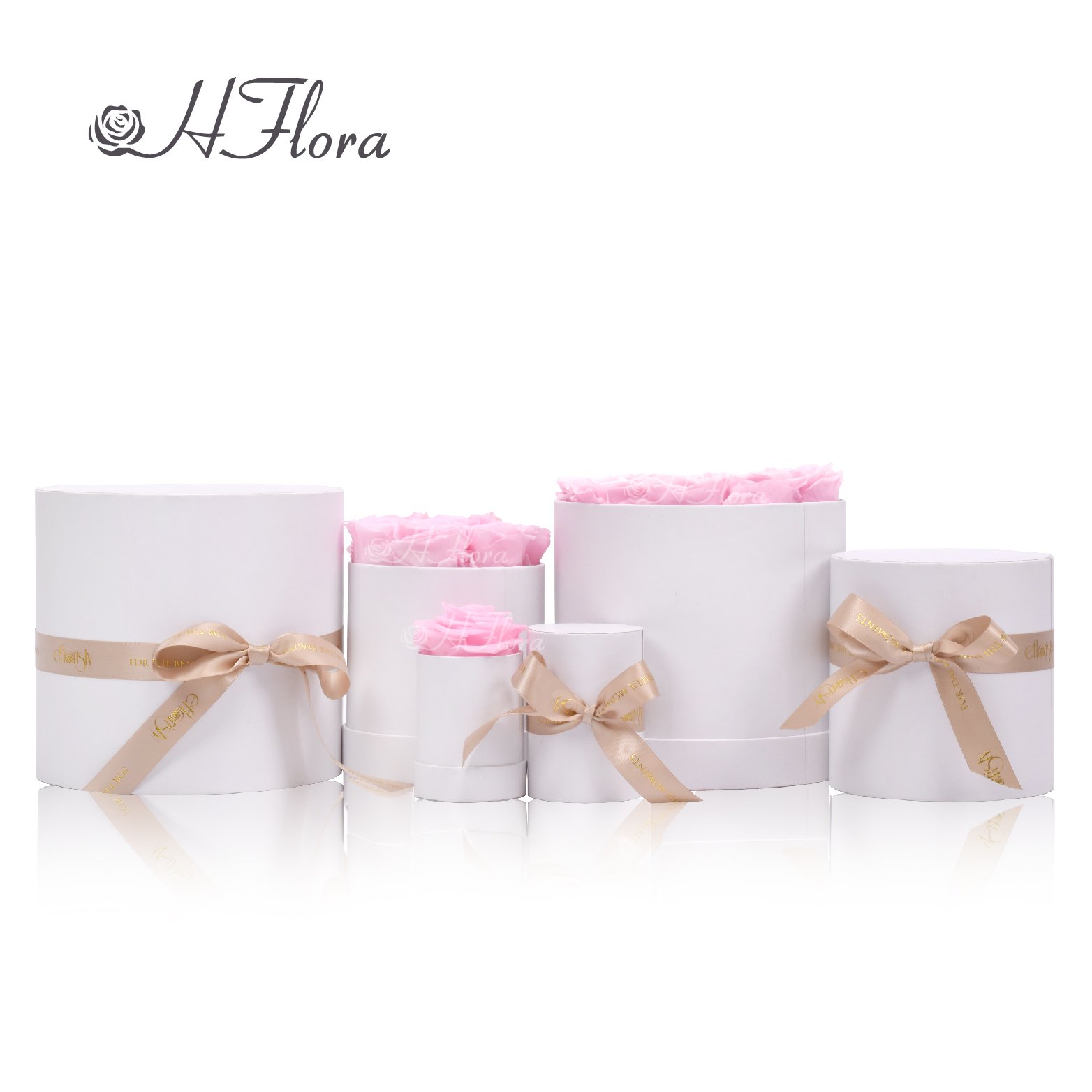 Hfloral Valentine's Gifts Eternal Long Lasting Roses real Flowers Real Natural Preserved Roses Flowers And Plants Rose In Box