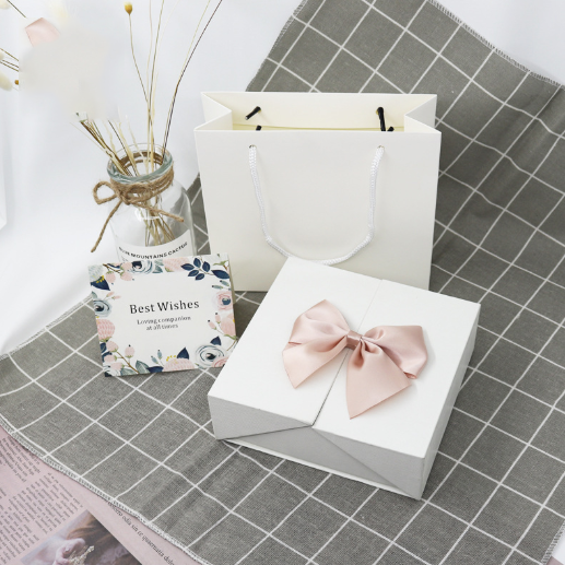 16 Rose Flower Box Double Door Jewelry Box Preserved Flower Mother's Day Gift Bow Jewelry Gift Lipstick Necklace Box