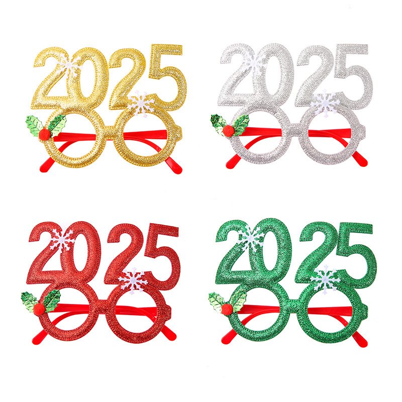Christmas Decorative Glasses Adult Children Christmas Gifts Holiday Supplies Party Creative Glasses Frames For Christmas Gifts