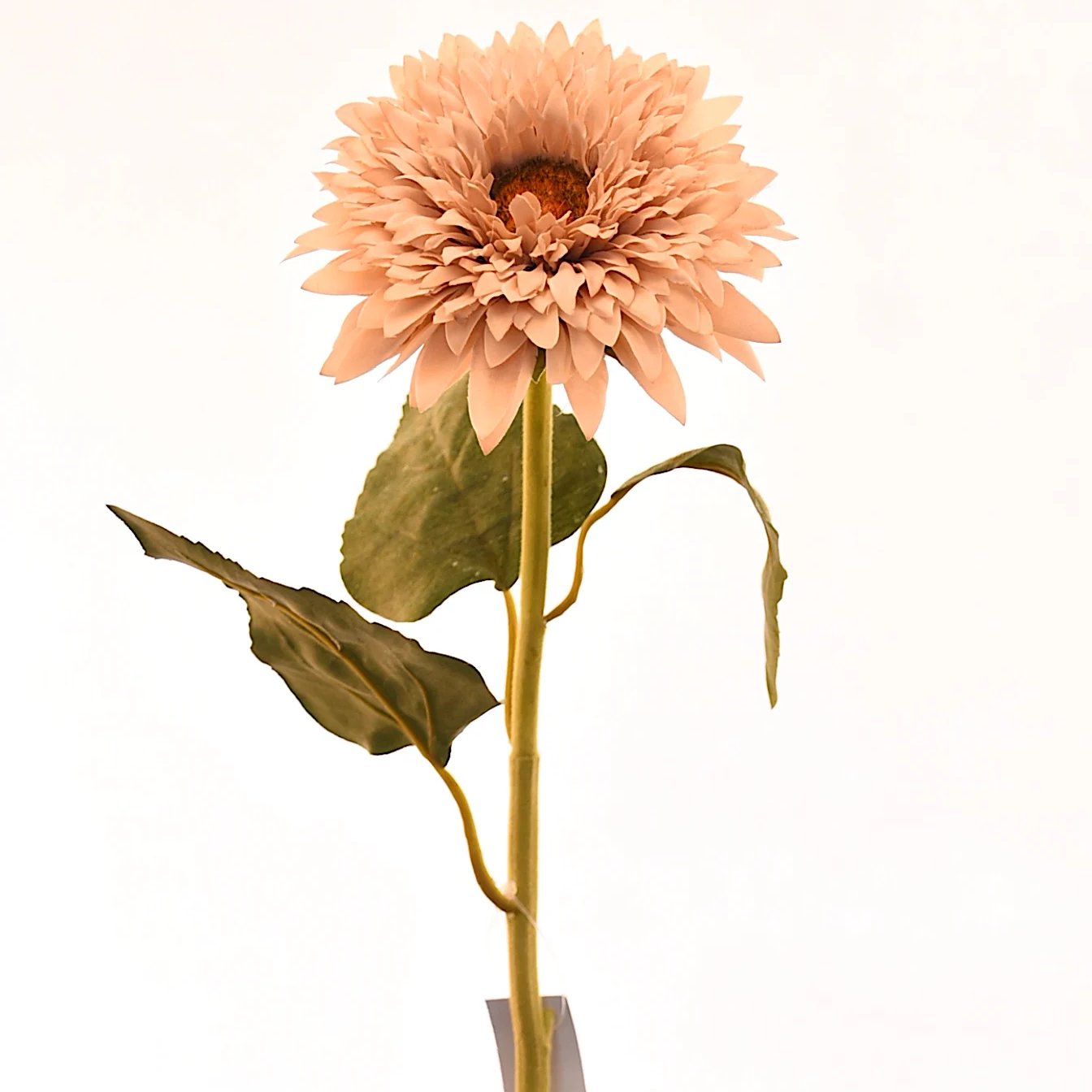 60cm High Quality Pink sunflower Single Stem Silk Flowers Artificial Flowers For Home Decoration
