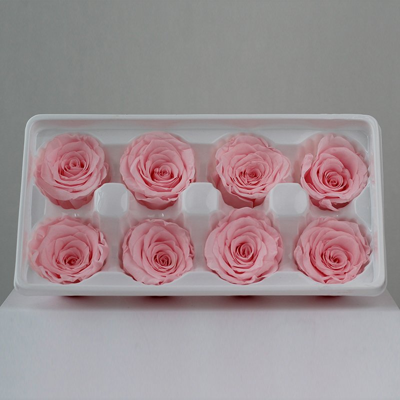 Factory direct sales high quality 4-5cm Beautiful Rose Heads preserved big roses Preserved Flowers