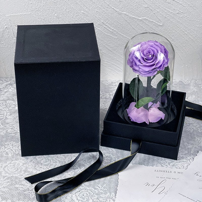 Roses wholesale beauty eternal preserved flower china wholesale eternal rose preserved flower gift preserved rose in glass dome