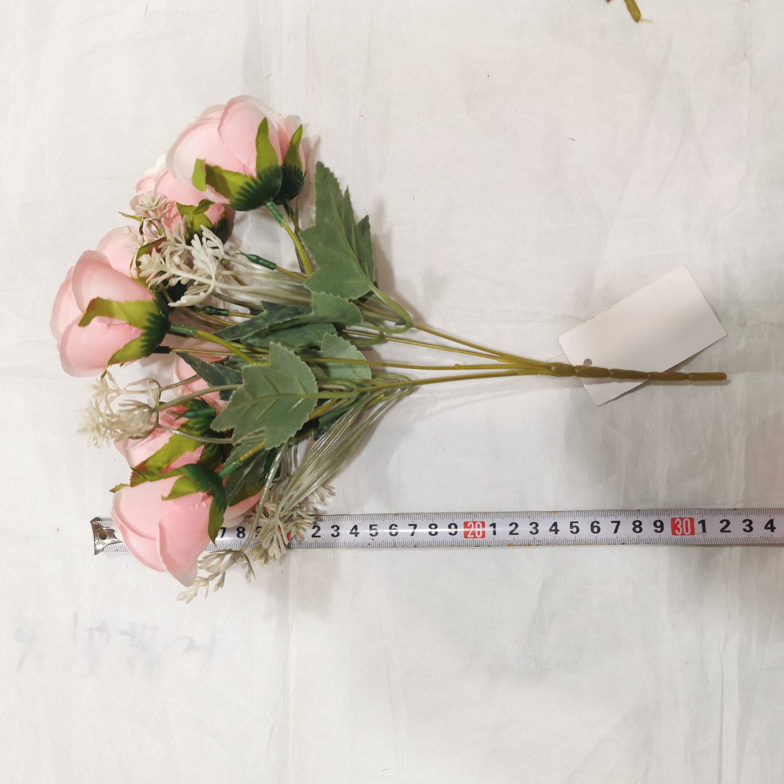 QIDA CJ23130 5 head artificial flowers potted orchid flowers for Home Wedding Decorative Flowers Hot Sale 23235