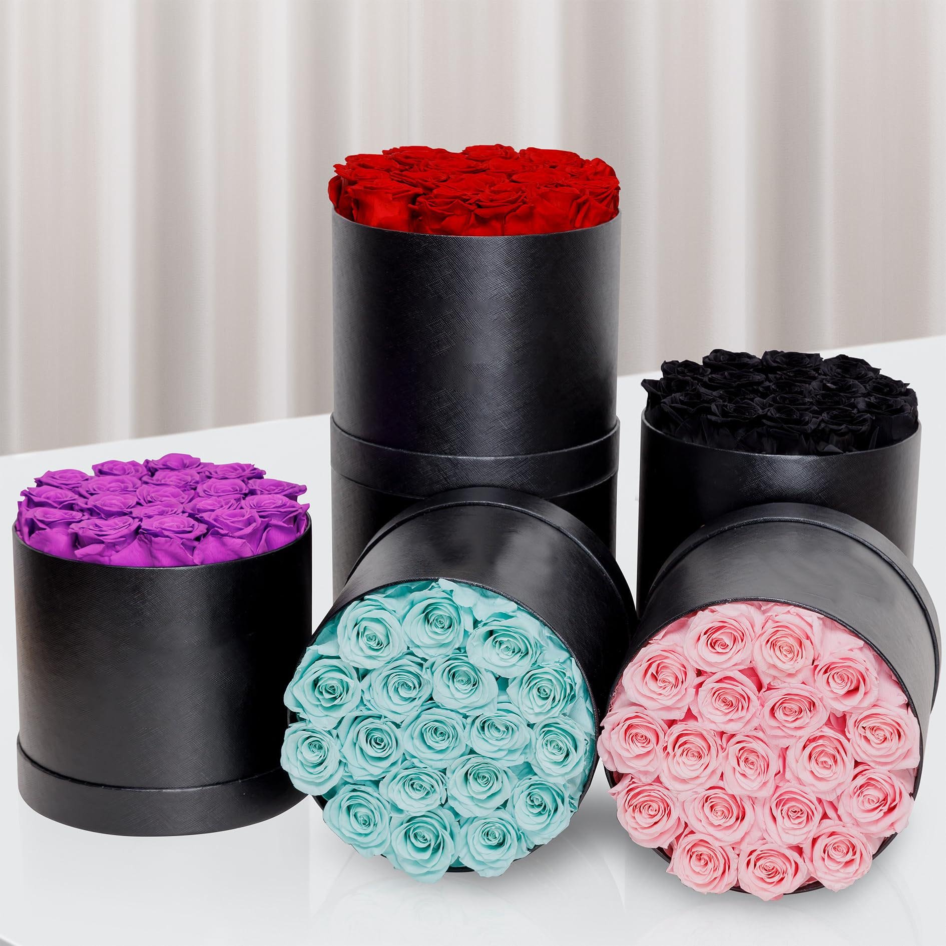 Wholesale Mothers Day Gift 2024 Valentines Day Decorations Immortal Forever Eternal Stabilized Preserved Flower Roses