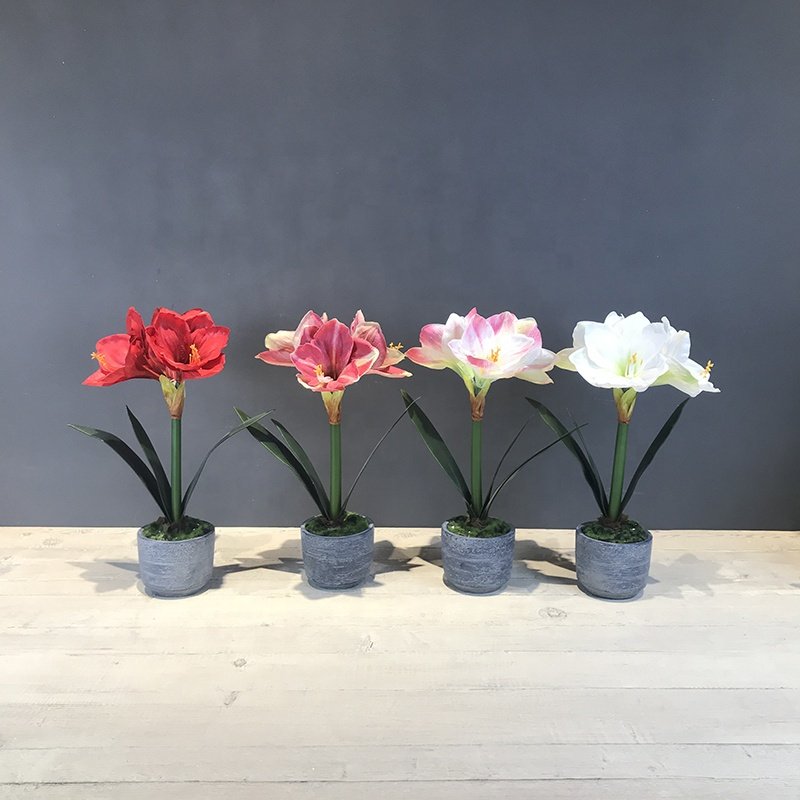A Grade Best Quality Decorative Plant Pots Wholesale Real Touch Artificial Flowers
