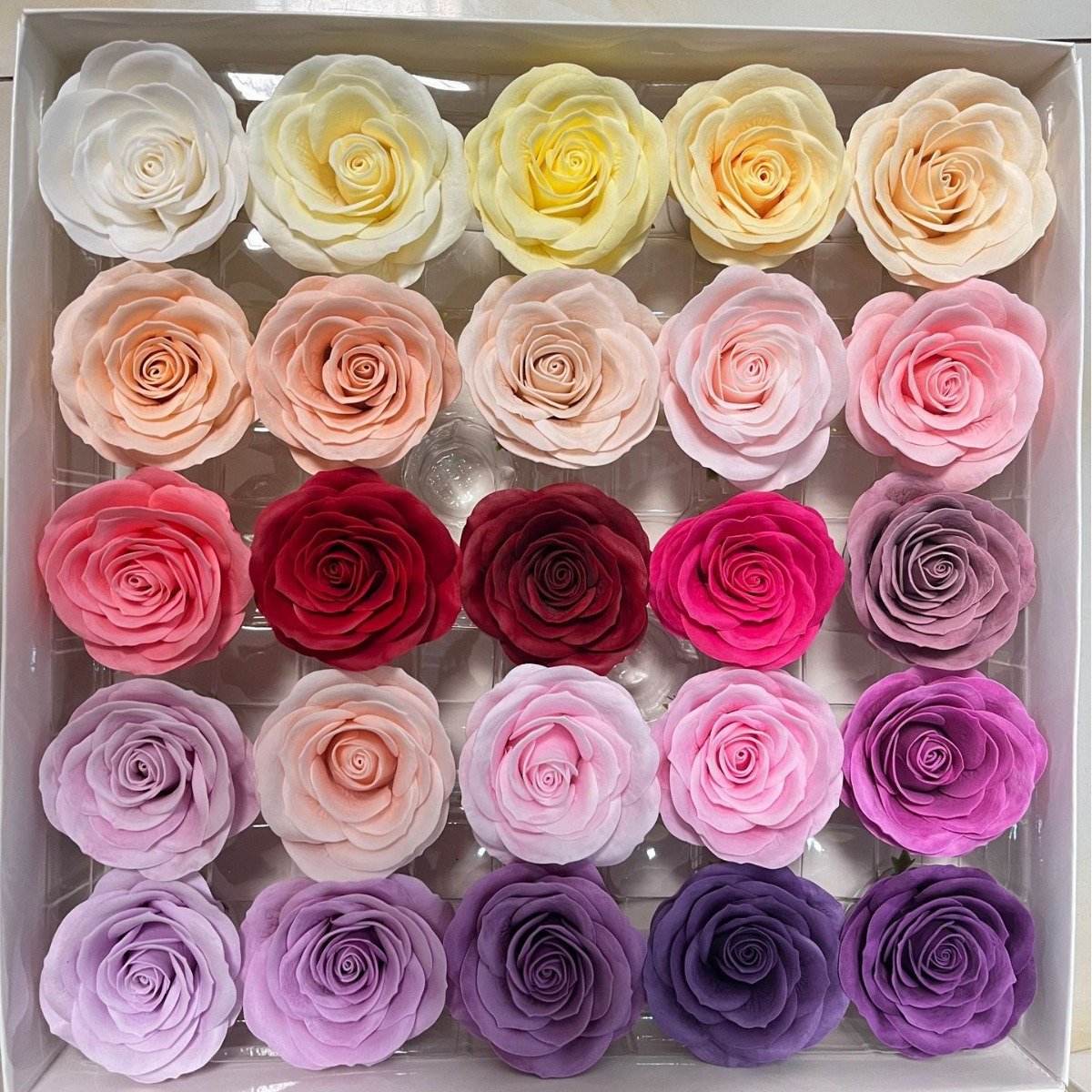 YOPIN-160 Wholesale Artificial 7 Layers Soap Flowers Preserved Roses For Valentine's Day