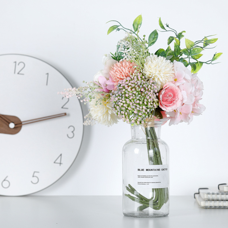 peony hydrangea wedding preserved bouquets of artificial flower