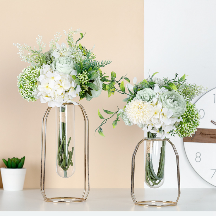 peony hydrangea wedding preserved bouquets of artificial flower