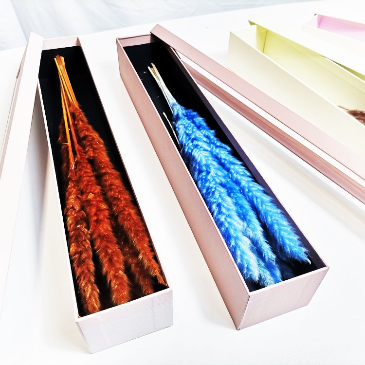 summer flora Long lasting preservation of DIY materials Valentine's day flowers Arrangement small pampas grass gift box