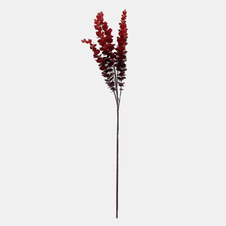 Wholesale 88cm Eucalyptus Simulated Single Branch Flower Injection Molded Preserved Home Decorative Plants Factory Direct Home