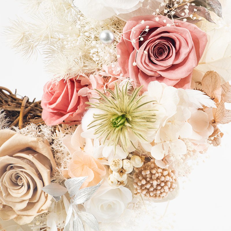 Newest Hot Sale Flower Talk Series Garland Preserved Flower Ornaments For Valentine's Day Wedding Decoration flowers