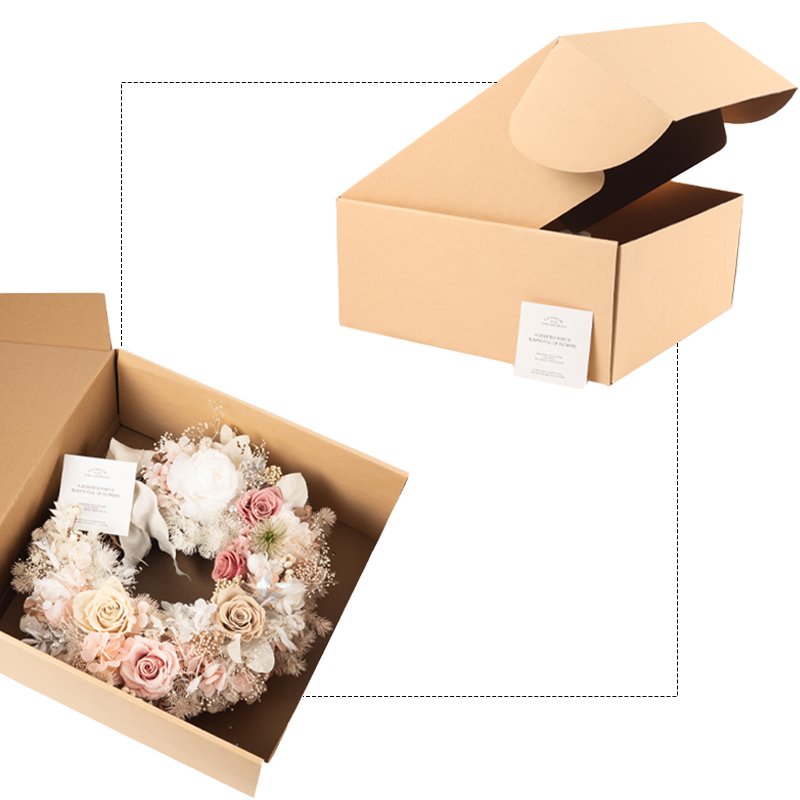 Newest Hot Sale Flower Talk Series Garland Preserved Flower Ornaments For Valentine's Day Wedding Decoration flowers