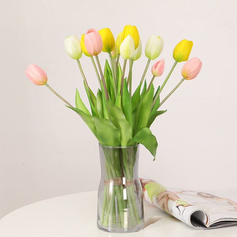 china flowers artificial artificial flower for home decor preserved flowers 5 head tulip