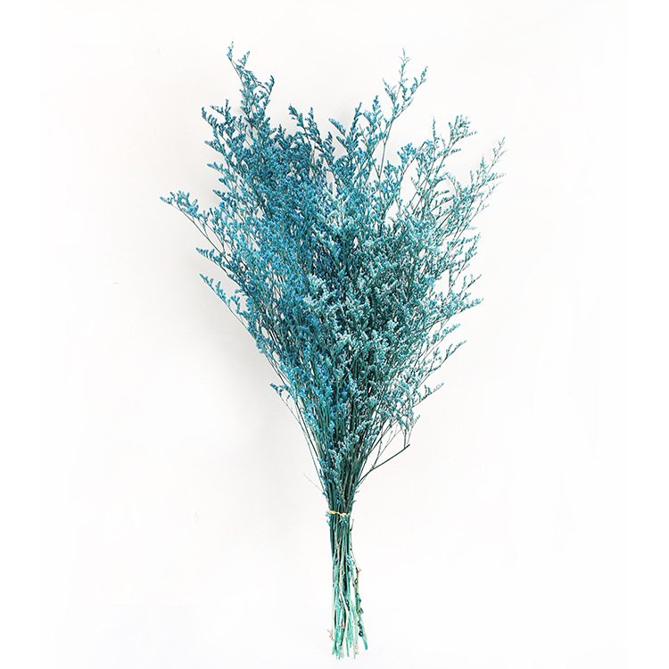 Top Fashion Nordic Style Everlasting Flowers Limonium Wedding Decorative Preserved Crystal Grass Statice Flowers