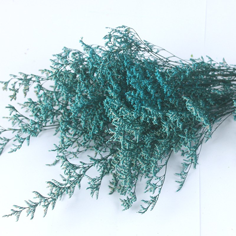 Top Fashion Nordic Style Everlasting Flowers Limonium Wedding Decorative Preserved Crystal Grass Statice Flowers