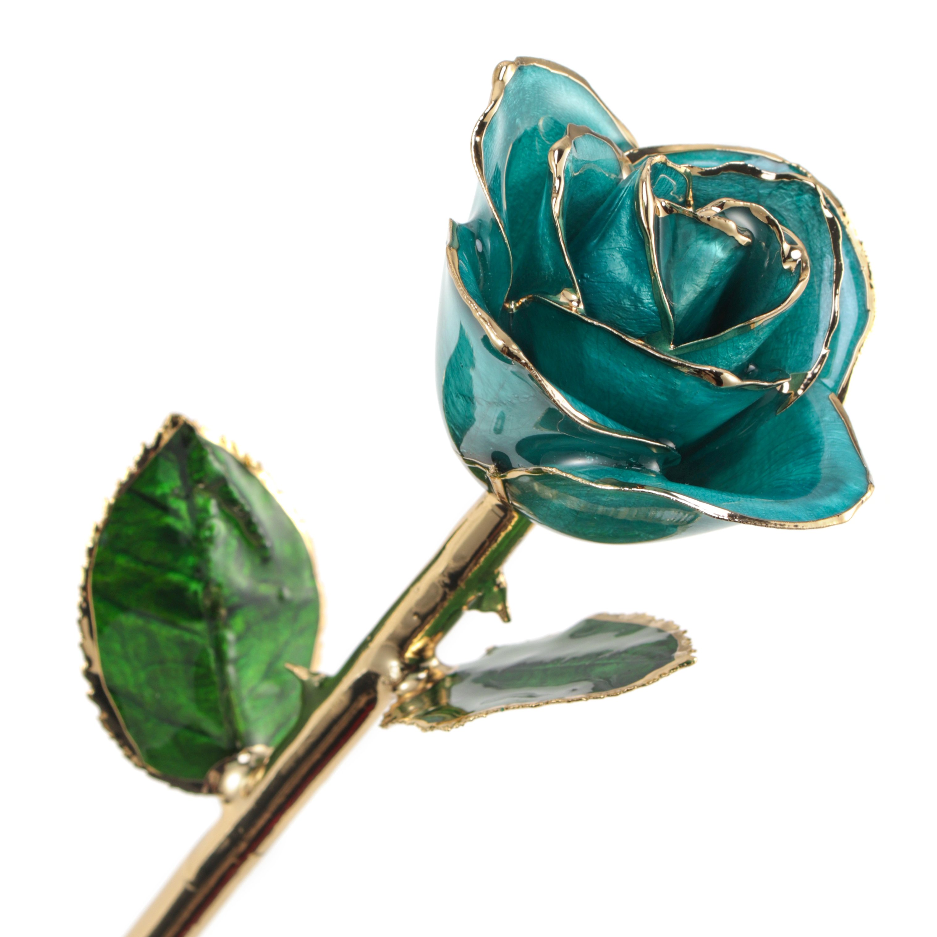 24k gold plated Rose preserved fresh flower wholesale preserved rose manufacture directly supply