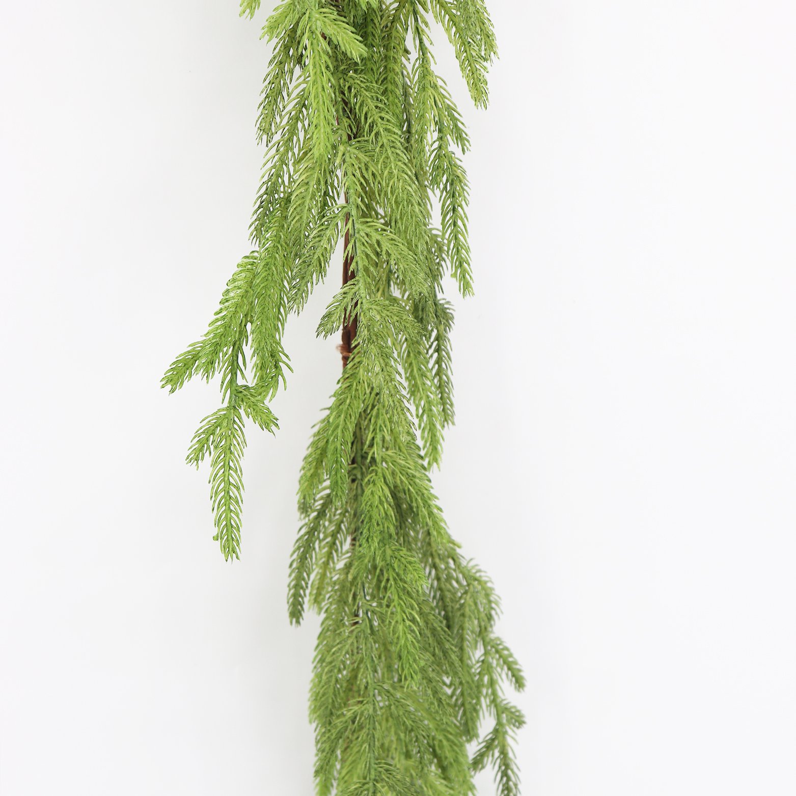 High Quality 183cm Artificial Araucaria Vine Christmas Preserved Flower Decoration Fleur Artificielle Decorative Plants