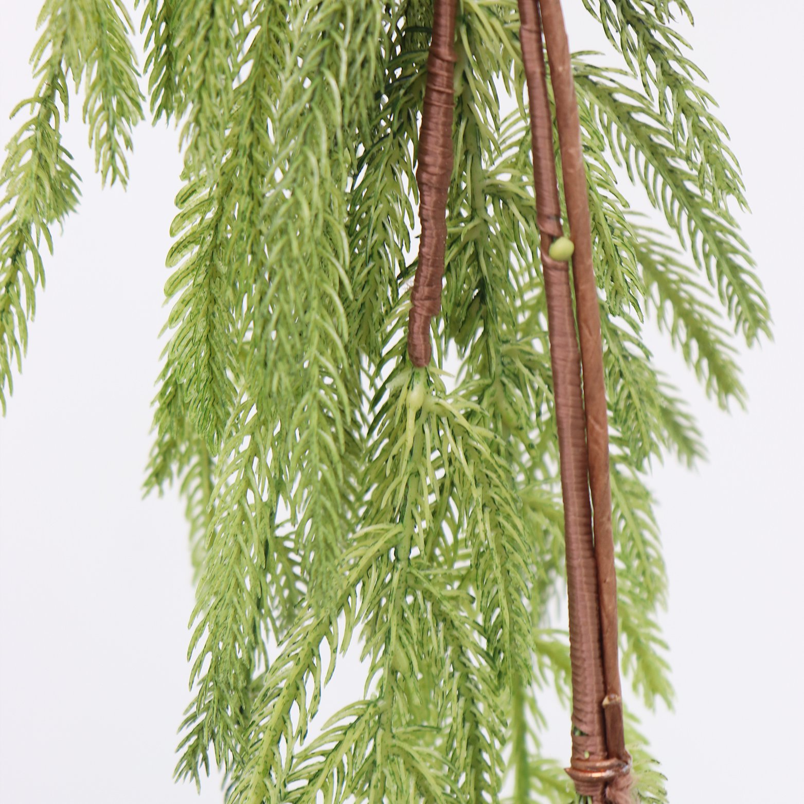 High Quality 183cm Artificial Araucaria Vine Christmas Preserved Flower Decoration Fleur Artificielle Decorative Plants
