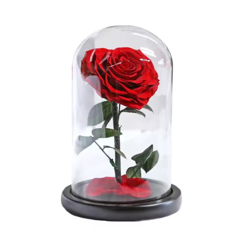 Gifts Better Together S Crystal Glass Enchanted Rose Hot Selling Christmas Valentine's Day Decorative Flowers & Wreaths 6 Boxes.