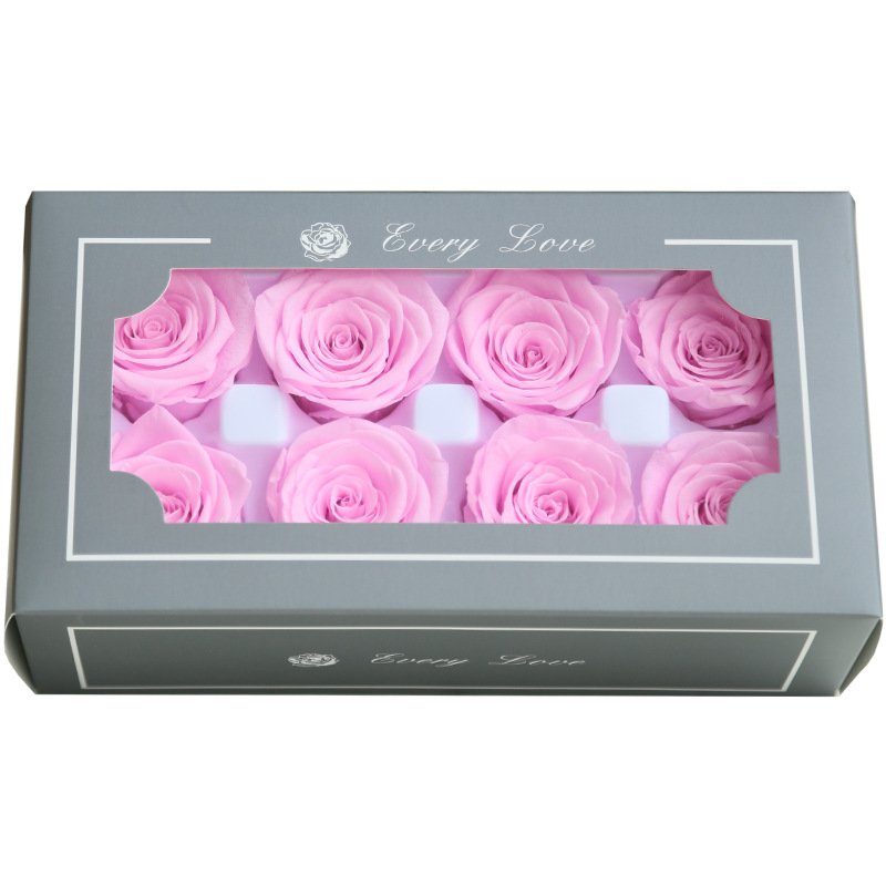 DREA Wedding Centerpieces Bridal Flowers Eternal rose Grade A 4-5cm Preserved Roses box packing for wedding
