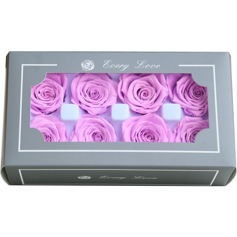 DREA Wedding Centerpieces Bridal Flowers Eternal rose Grade A 4-5cm Preserved Roses box packing for wedding