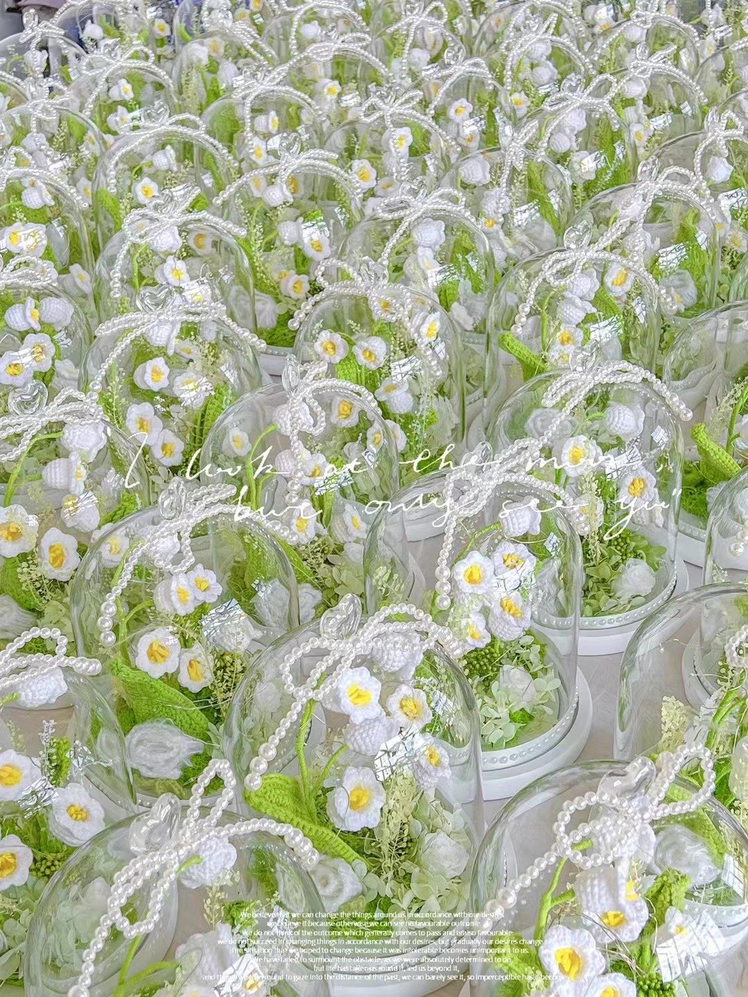2022 hot sell Customized Flowers in Glass eternal flower glass box handcrafted eternal flower rose