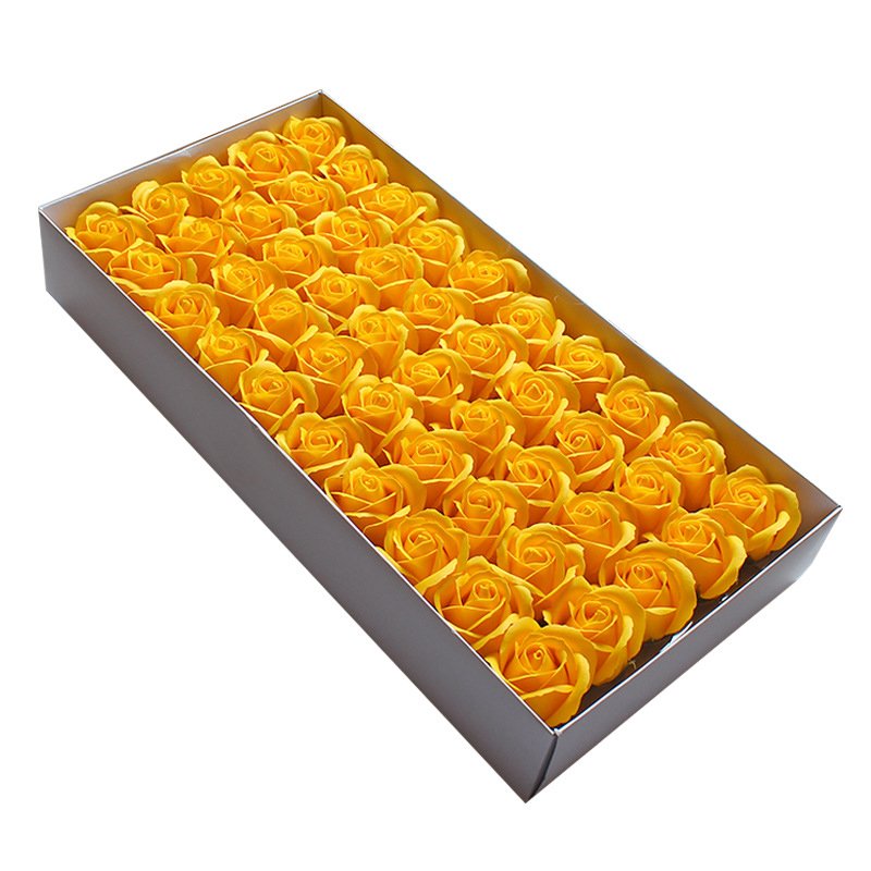 Factory Wholesale artificial flower soap Valentines Day Gifts Soap Roses Flower 5cm head foam soap flower roses