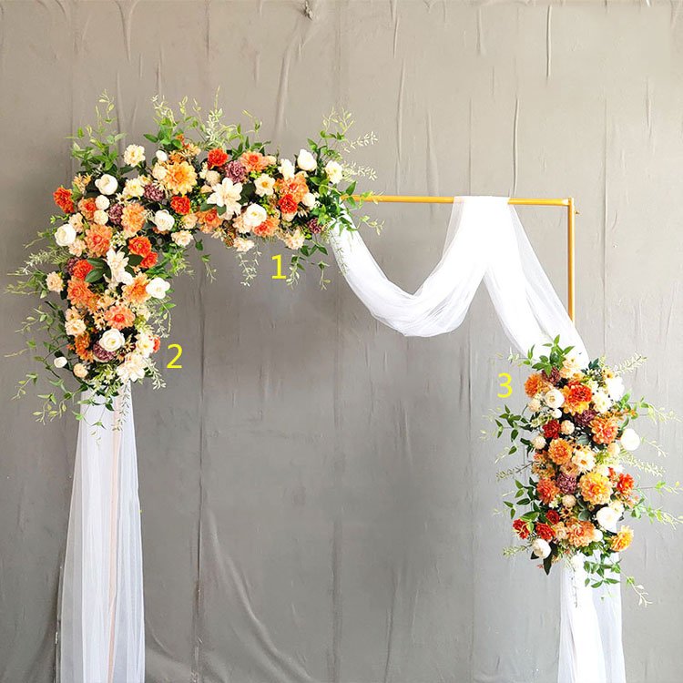Giga 2m round metal arch wedding/round metal arch centerpiece/round metal arch wedding flowers