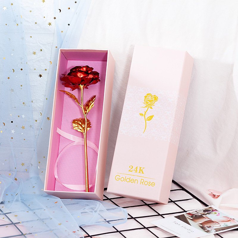 2021 New product ideas galaxy forever rose galaxy rose 24k galaxy rose valentine's day