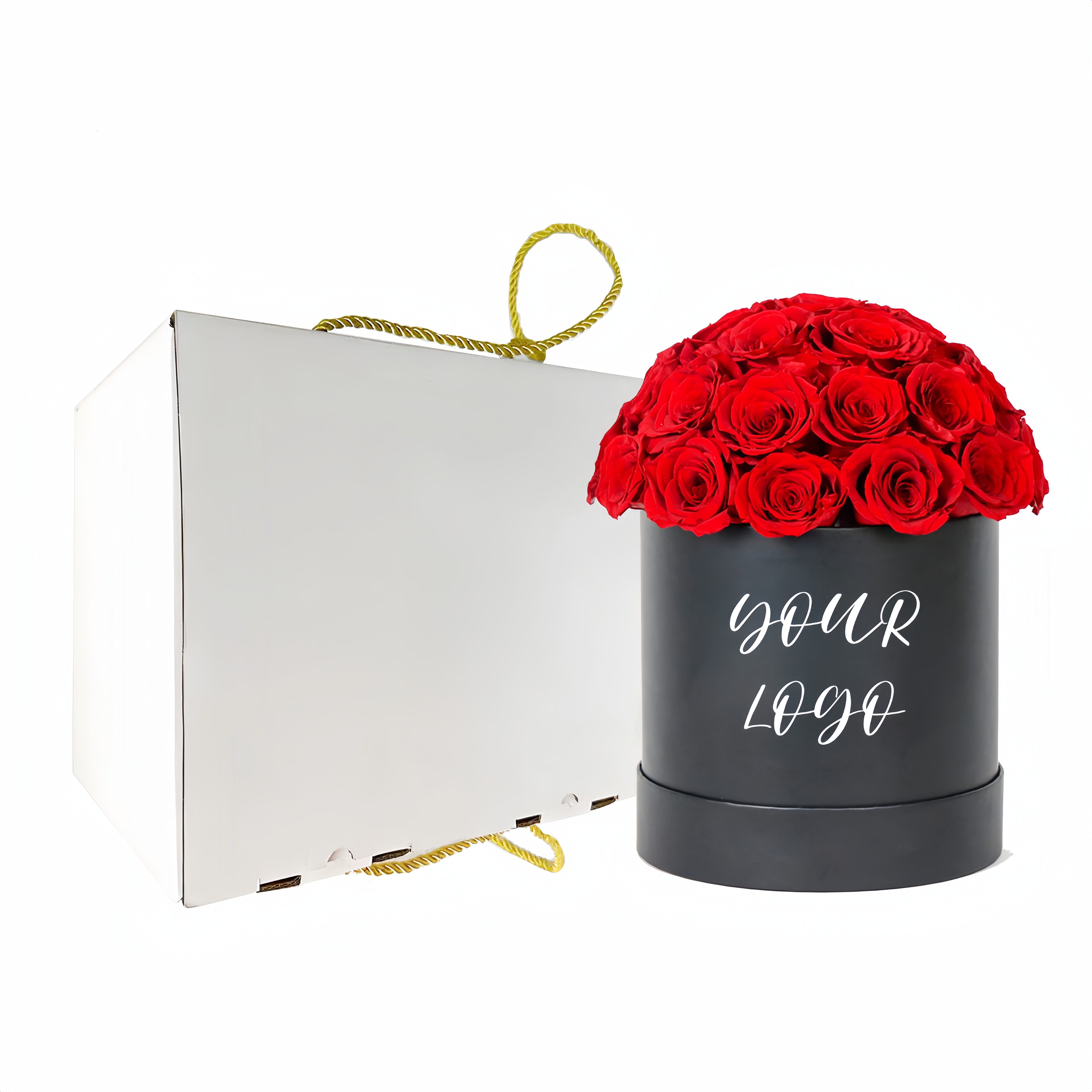 Wholesale Luxury Valentine Gift flower rose with box Real Forever Rose for Home Decor