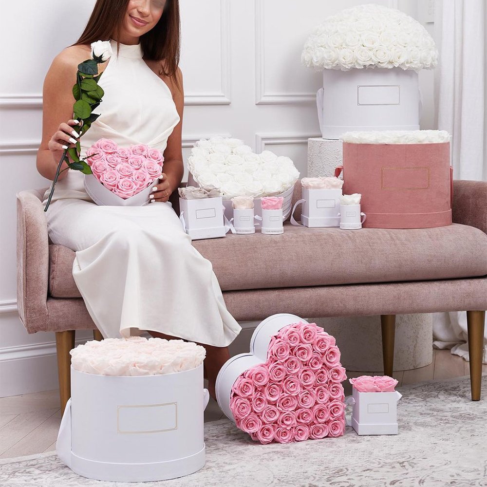 Eternal roses preserved flowers rosas eternas preservadas 2024 decorative rose forever box gift preserved roses