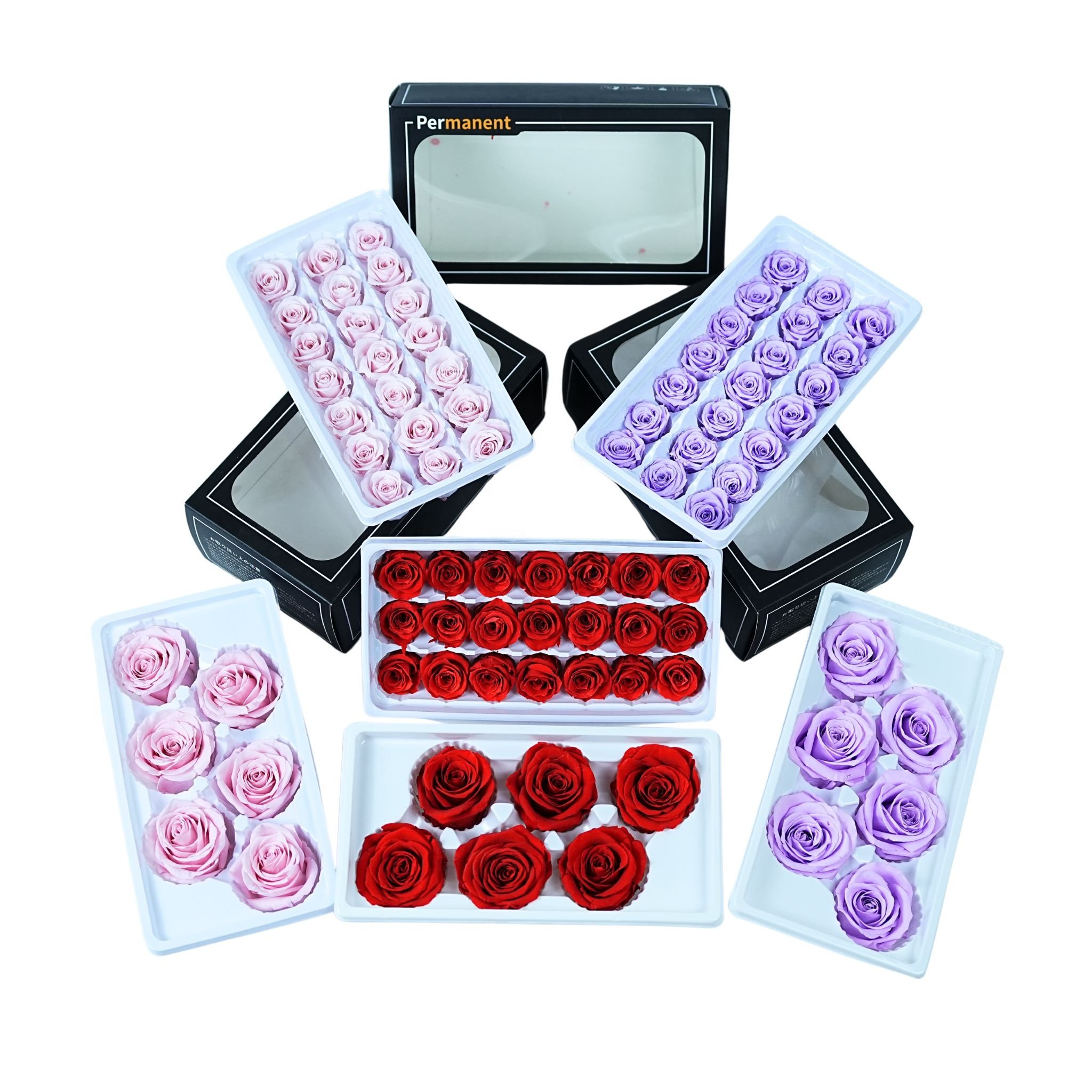 Eternal roses preserved flowers rosas eternas preservadas 2024 decorative rose forever box gift preserved roses