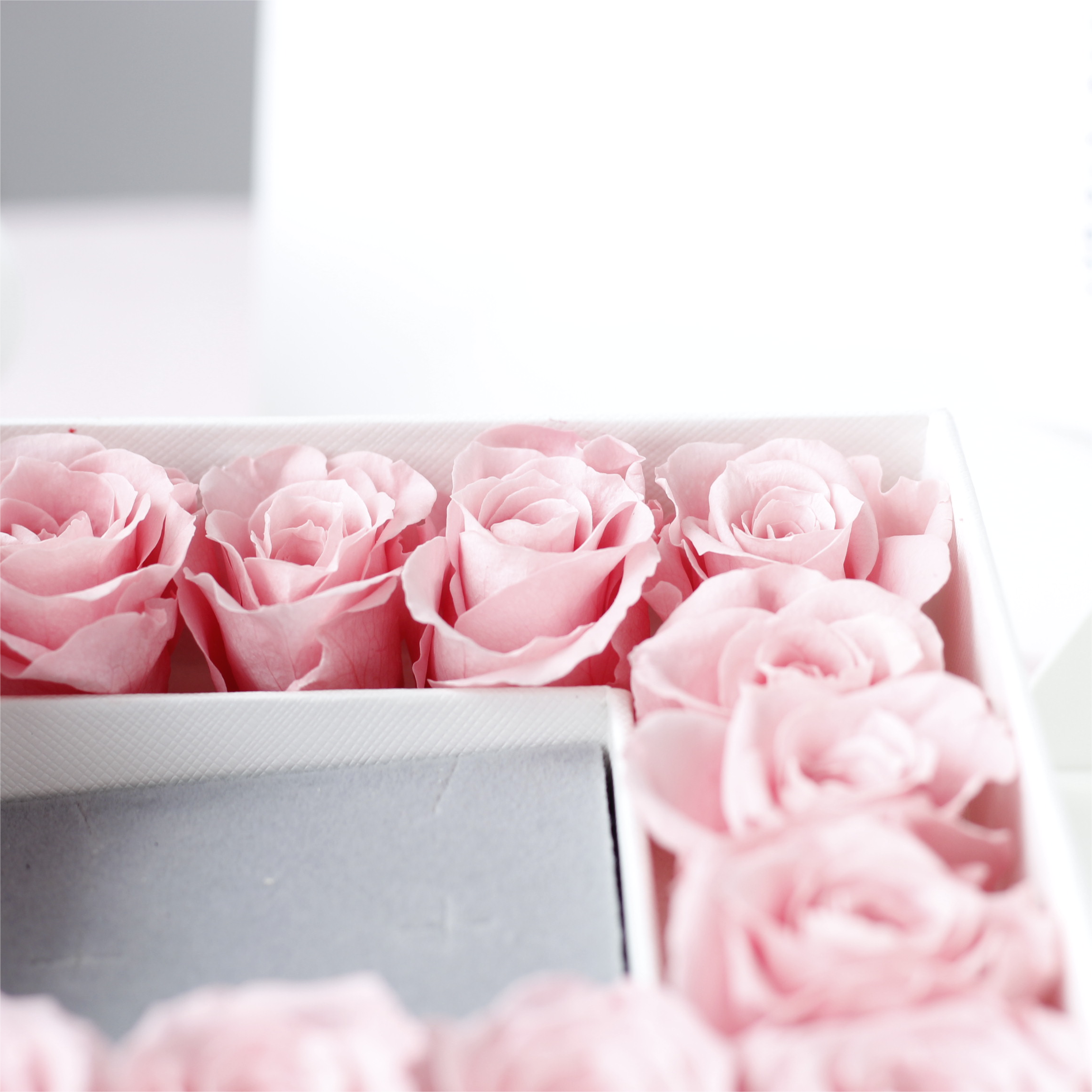 Lovebay Valentines Mother Day Forever Eternal Rose Preserved Rose Flowers In a Box Real Preserved Roses Jewelry Box Gift Set