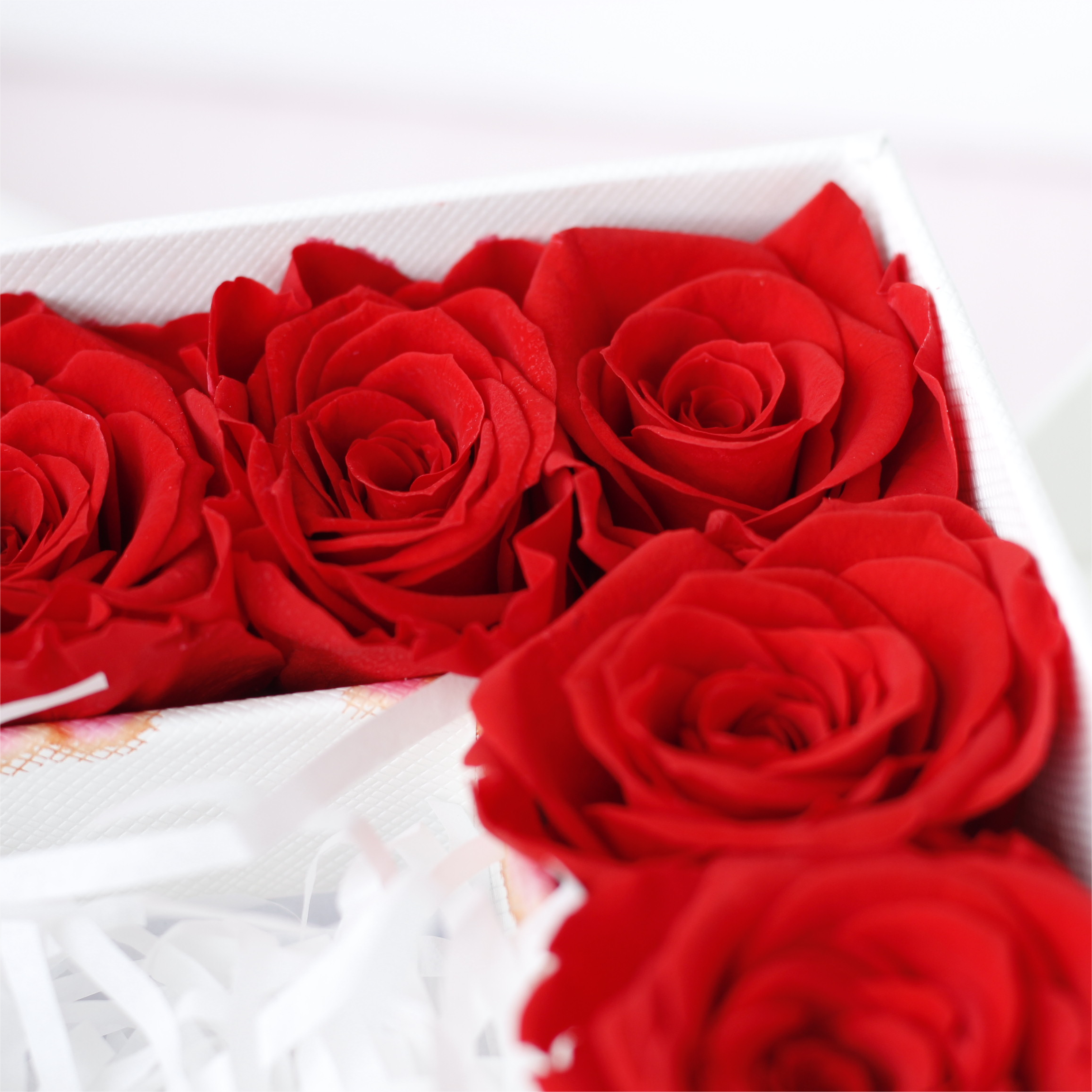 Lovebay Valentines Mother Day Forever Eternal Rose Preserved Rose Flowers In a Box Real Preserved Roses Jewelry Box Gift Set