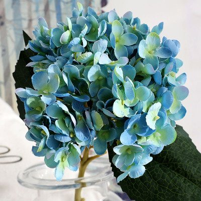 High quality11 fork Wholesale boho single anna preserved hydrangea flowers preserved real hydrangea forever preserved hydrangea