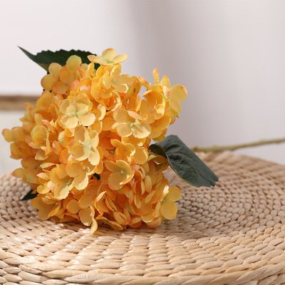 High quality11 fork Wholesale boho single anna preserved hydrangea flowers preserved real hydrangea forever preserved hydrangea