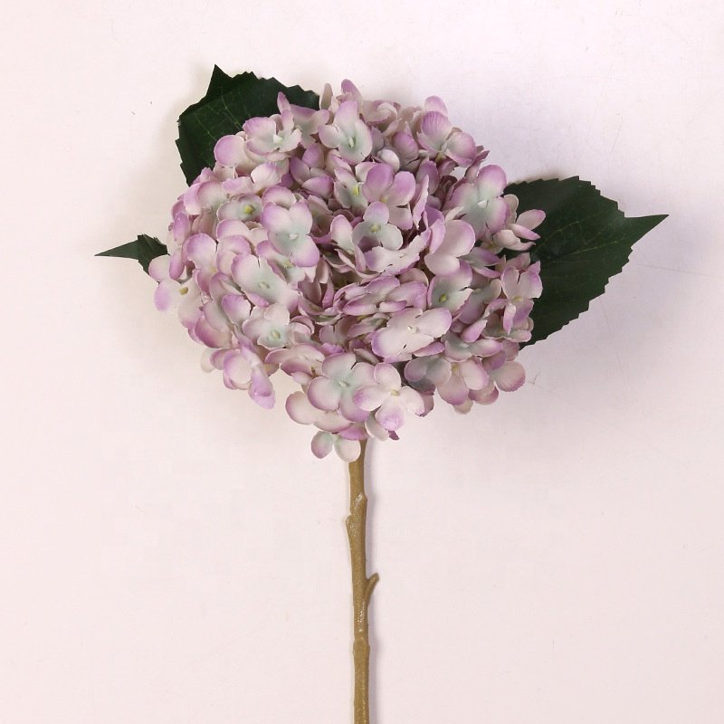 High quality11 fork Wholesale boho single anna preserved hydrangea flowers preserved real hydrangea forever preserved hydrangea