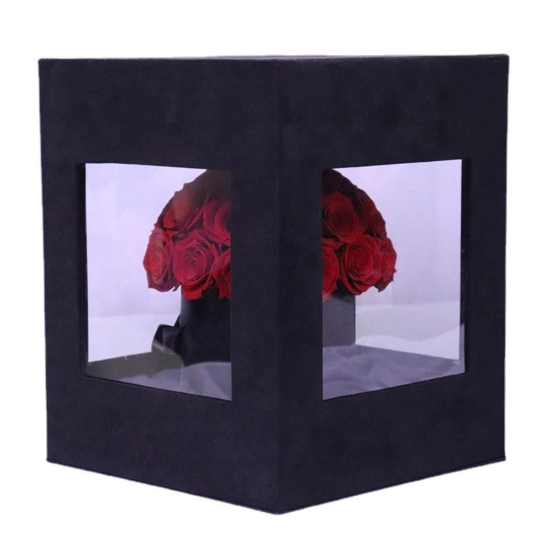 Wholesale Eternal Flower Roses Gift Box Forever Flower Mushroom Head Long Lasting Everlasting Preserved Rose In Box