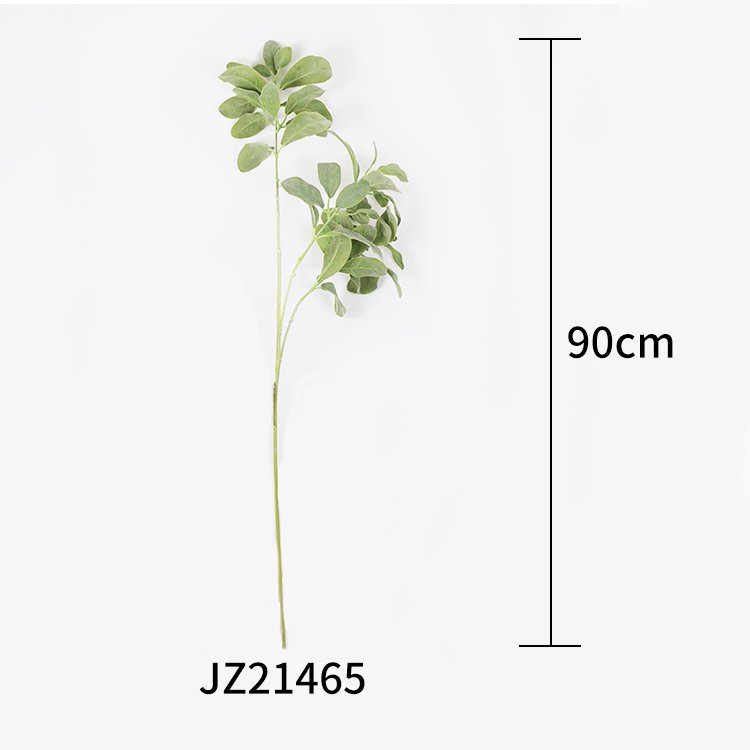 High Quality Large Single Branch Liparis nigra 90cm Artificial Decorative Flowers and Plants for Mother's Day