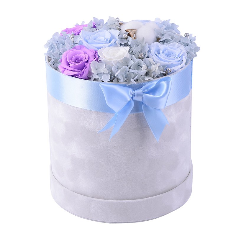 Wholesale preserved rosa a grade 50 colors nounours en rose eternelle perfect Valentine old roses long lasting flower