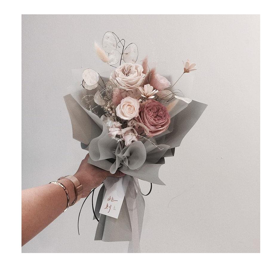 Small Graduation Gift Box Package preserved Wedding Bridesmaid Rose Flower Bouquet With Boxes For Flowers