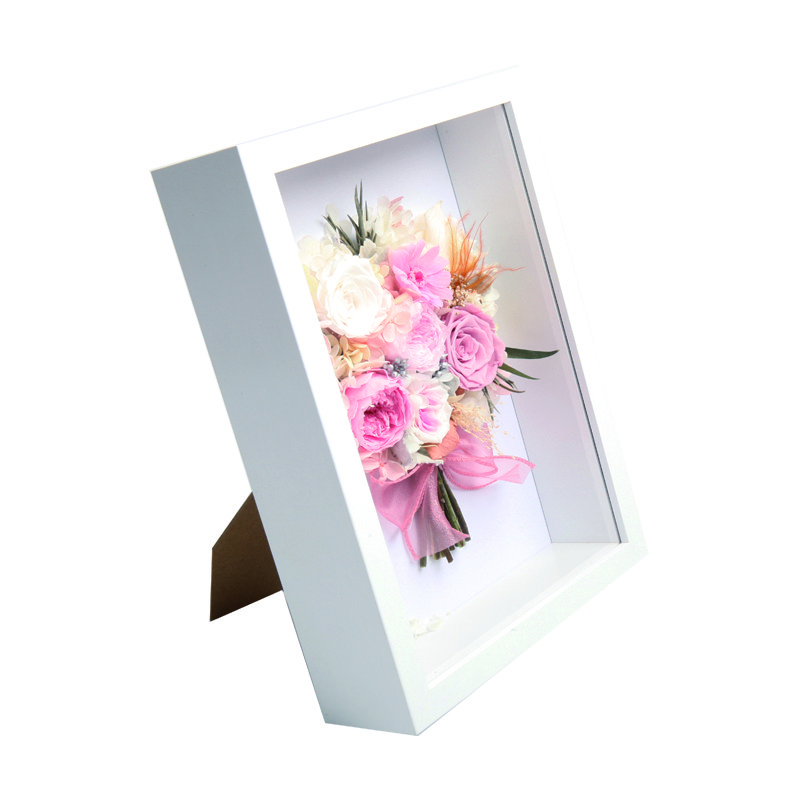 HFlora New Design High Quality Preserved flower Eternal Flowers in wooden box display for Christmas gift
