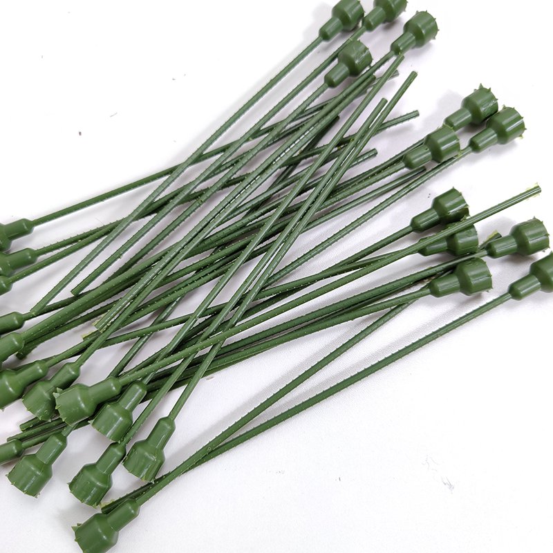 Preserved Rose Flower Stems Plastic DIY Materials Artificial Flowers Green Rose Stem For Preserved Roses