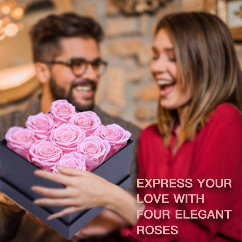 Real Roses That Lasts Years Preserved Rose Flowers In a Box Forever Rose Box Mothers Day Gifts