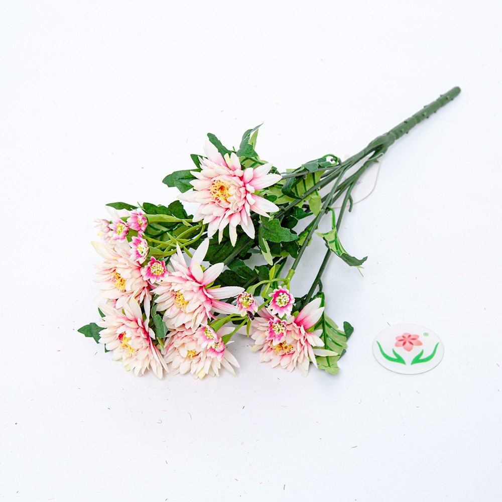 9 heads chrysanthemum hand flower are used for home decoration, wedding decoration and holiday party decoration