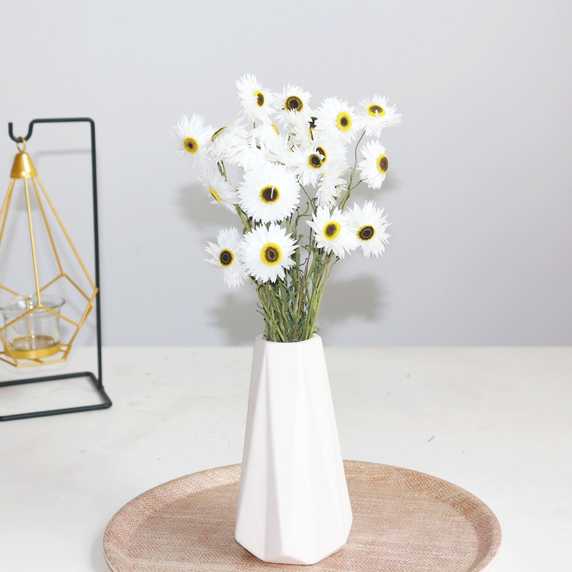 2023 most popular dried Rodanthe preserved Flower Decorative Flowers for Home Decoration
