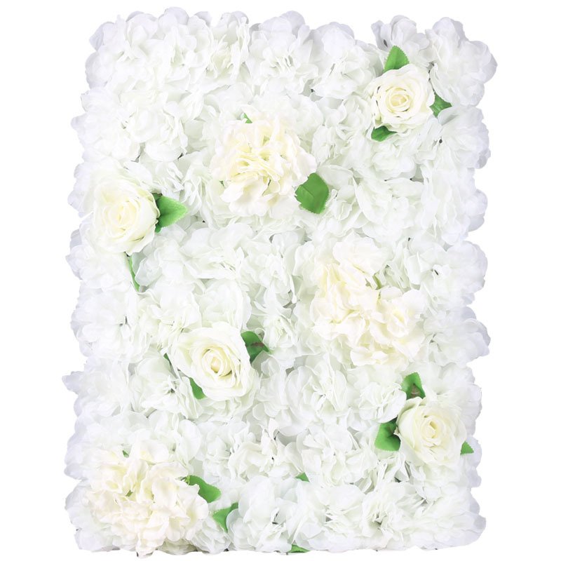 High Quality Artificial Flower Wall Backdrop for Wedding and Christmas Photography Props Panel Technique Wholesale Product