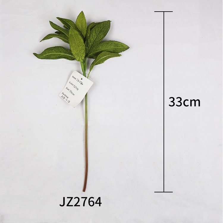 High Quality 33cm Artificial Plants Flowers 14 Groups Leaf Rat Tail Grass Valentine's Day Graduation Decorative Artificial